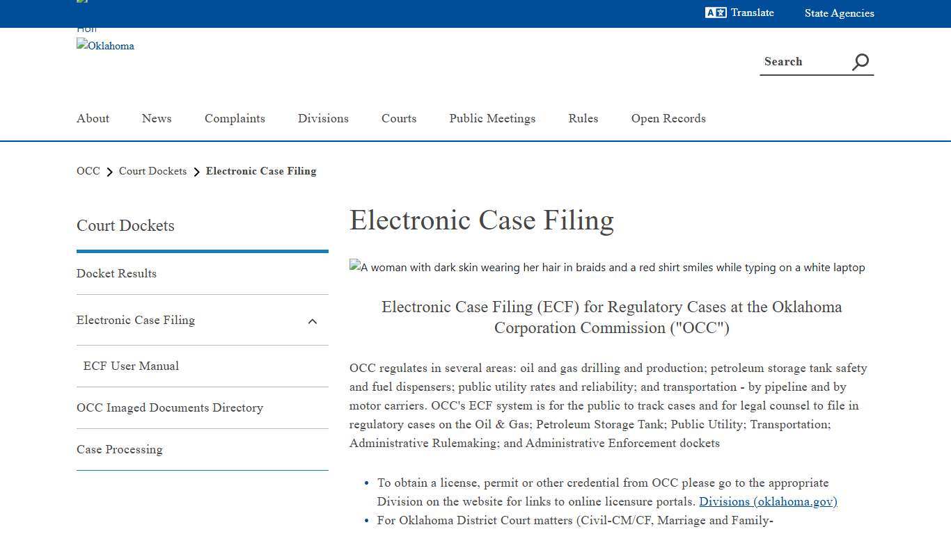 Electronic Case Filing